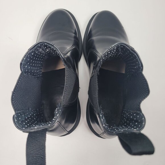 Dr. Martens Flora Smooth Chelsea Women's Black Boots US Size 6 - Picture 7 of 11